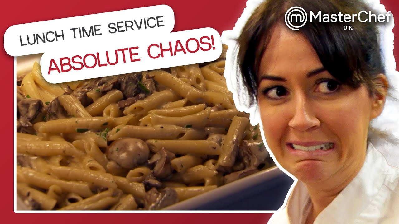 Lego Land Lunch Service Causes Stress For Celebrity Chefs | Celebrity MasterChef