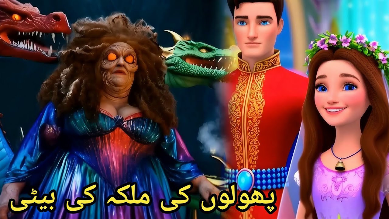 The Flower's Queen Daughter Story | Urdu Story | Urdu Fairy Tales