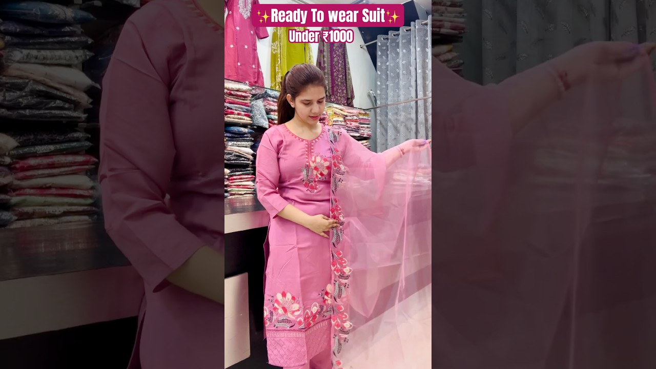 Ready to wear suit under 1000✨💖 |☎️7060550902 #youtubeshorts #trending #sorts #suits