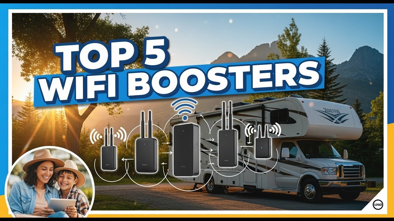 TOP 5 Best WIFI Boosters for an RV 2026 | Stay Connected on the Road
