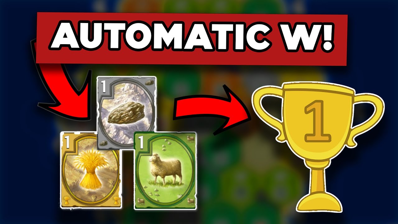 Any Ore Wheat Sheep Setup is BROKEN in Catan...