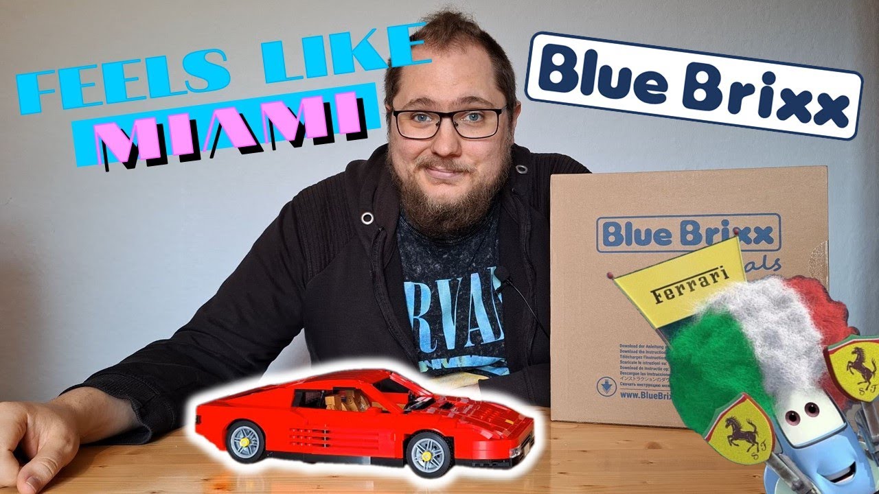 Fortschritt und Stillstand in einem – 🚗 BlueBrixx® 108492 Italienischer Kult Sportwagen 🐴