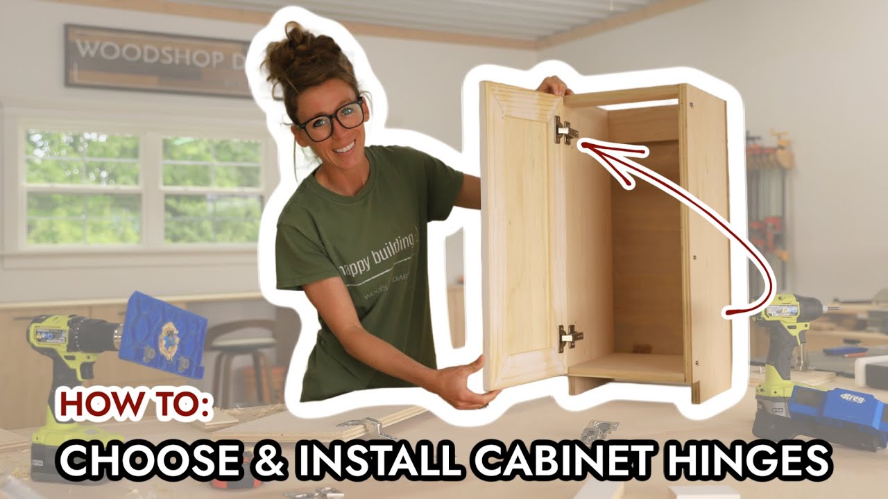 How to Choose & Install Concealed Hinges | Cabinet Door Series Part 3