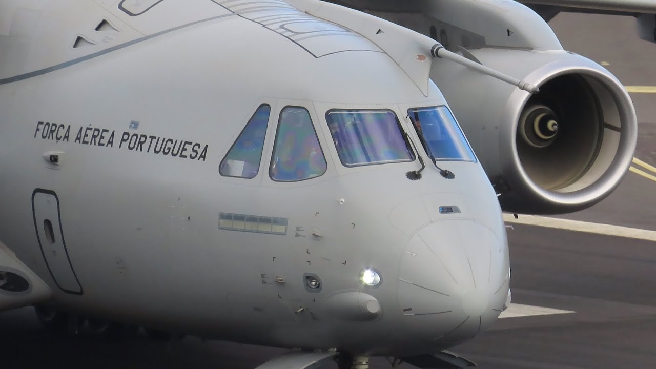 KC390 ONE MORE TIME! Portuguese Air Force Takeoff at Madeira Airport @relpubfap