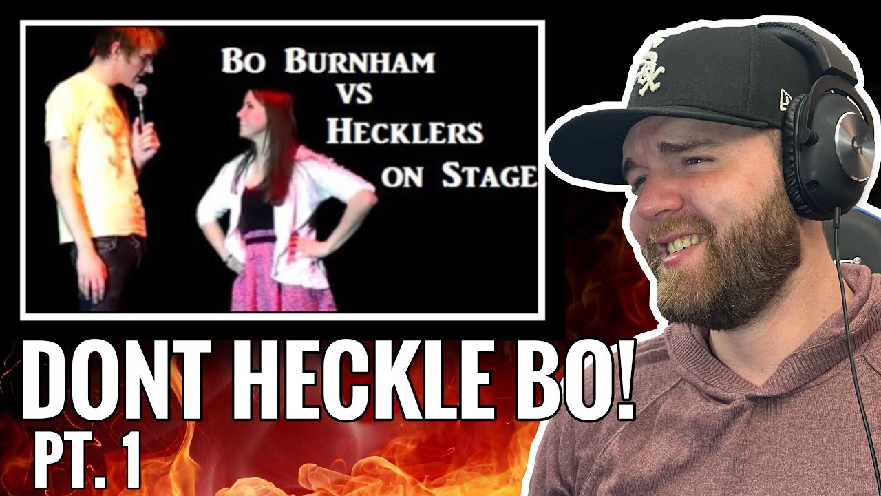 [First Time Hearing]: Bo Burnham vs Hecklers Compilation | Bo doesn’t play!!