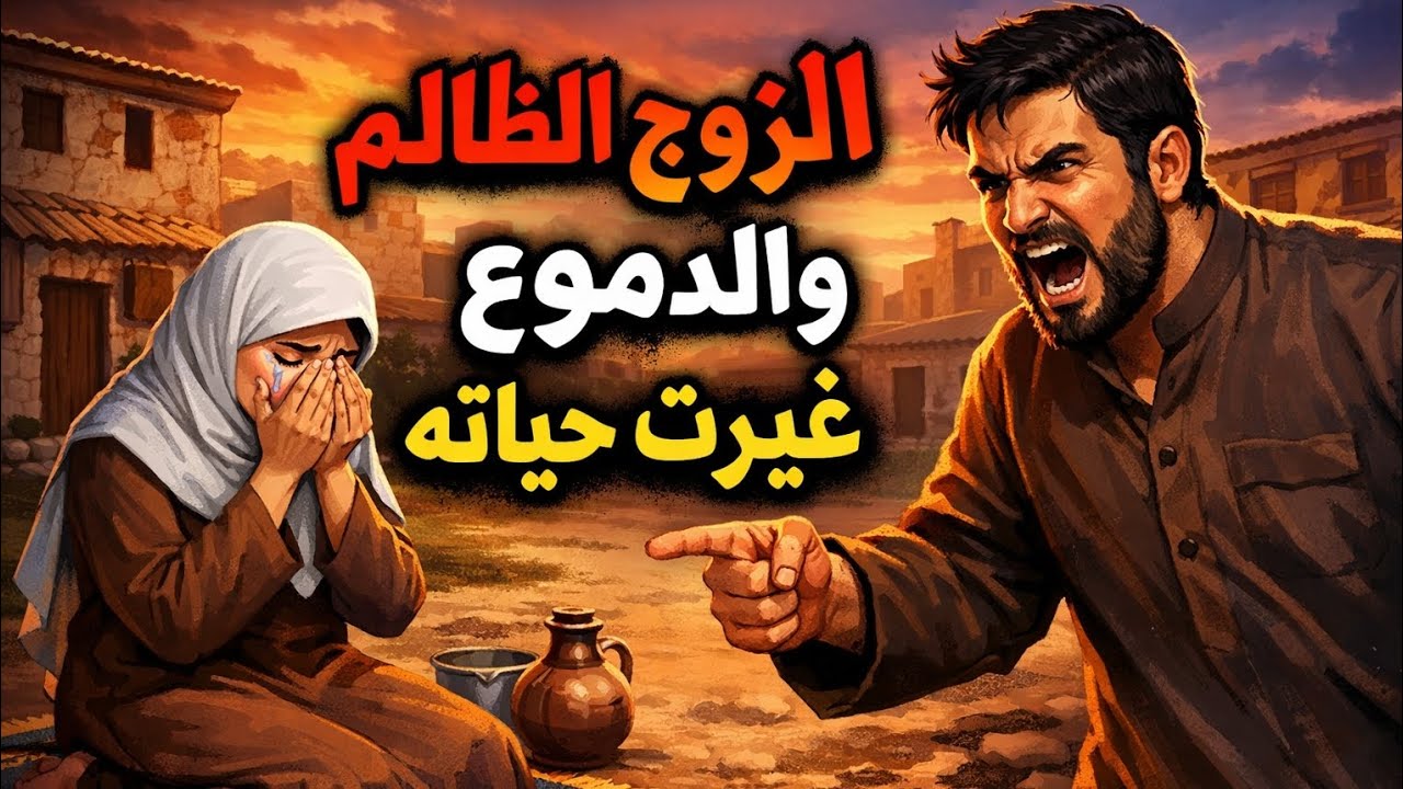 #قصه _ ضربها وهانها بعد موت امها وابوها شاهد 