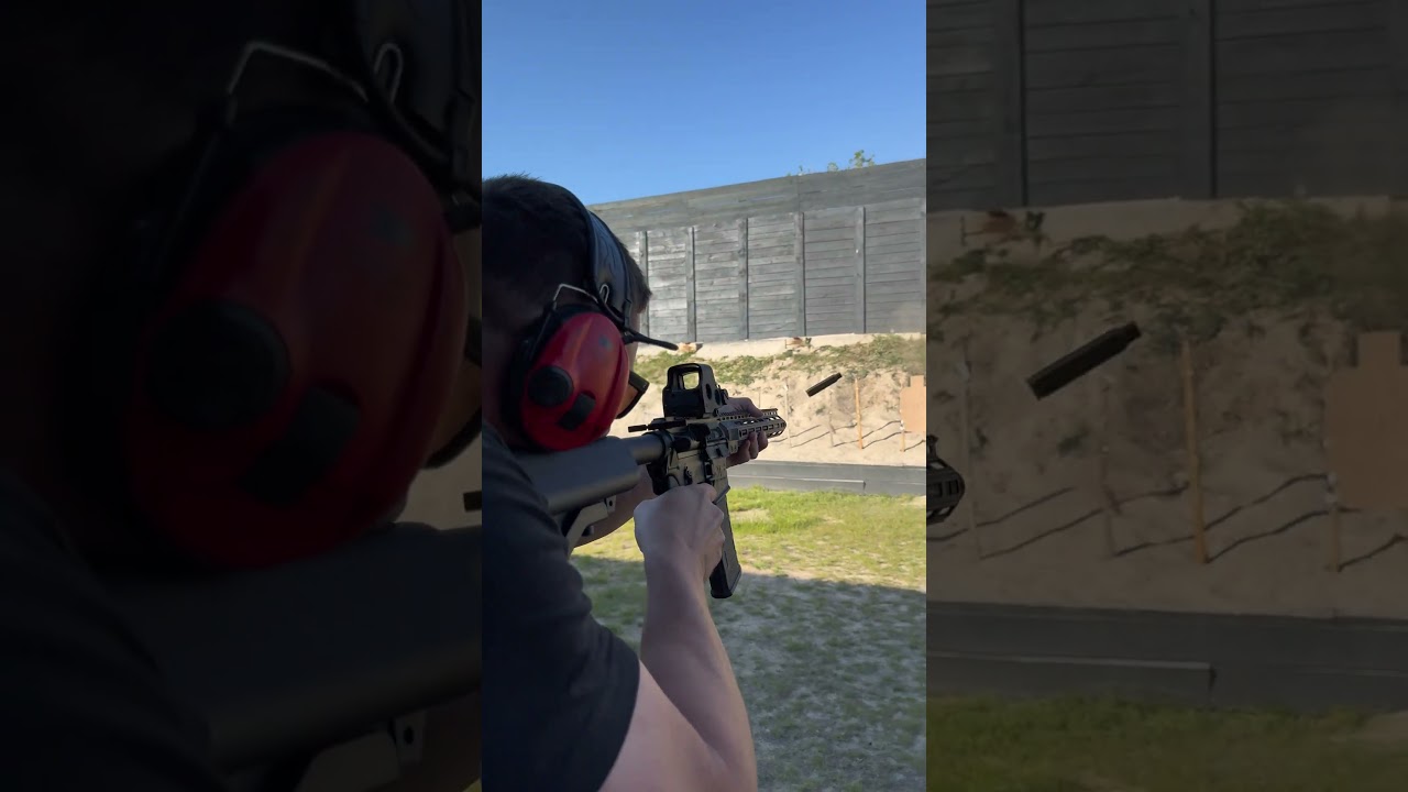 DTF SOLUTION - Outerwild AR15 rapid firing test #polska #training #poland #ttg #competition #eotech