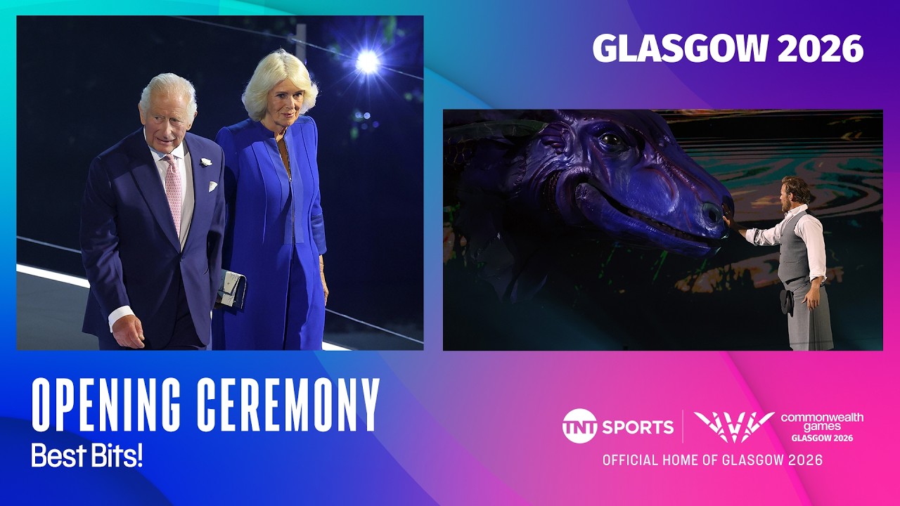 BEST BITS From The Glasgow 2026 Commonwealth Games Opening Ceremony! 🤩 🔥
