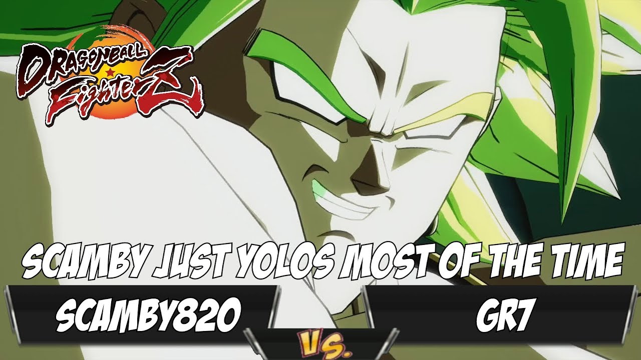 Scamby820(Broly/Jiren/SSJ Vegeta) Fights GR7(Nappa/Broly/Jiren)[DBFZ New Patch]