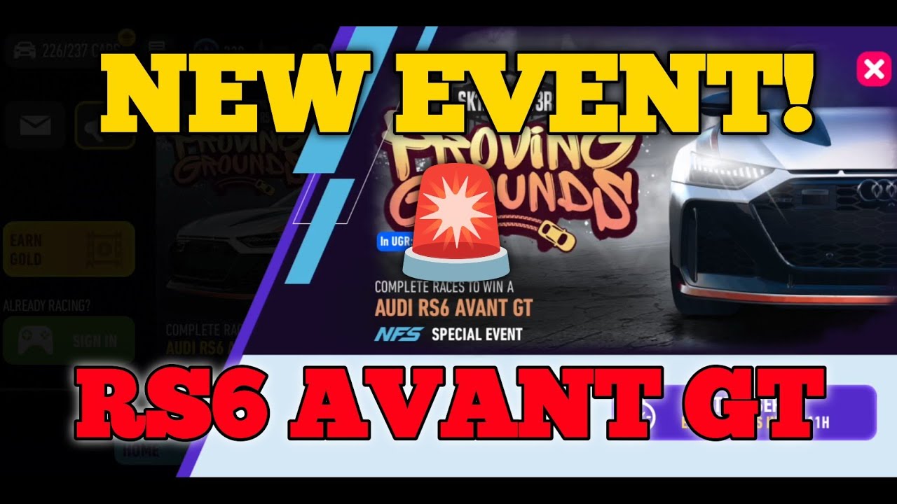 Событие с Audi RS6 Avant GT началось! 🚨 Полное руководство (без золота)