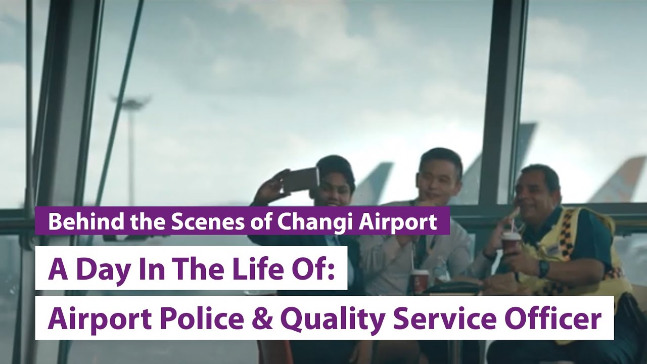 A Day In The Life Of: Certis CISCO Airport Police Officer & Quality Service Supervisor
