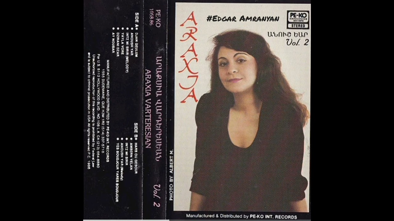 Araksia Varderesyan - Yes Puchur Yars Puchur 1986 (vol.2) *classic*
