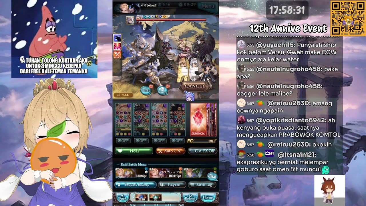 【Granblue Fantasy】#707, Besok Free Roll
