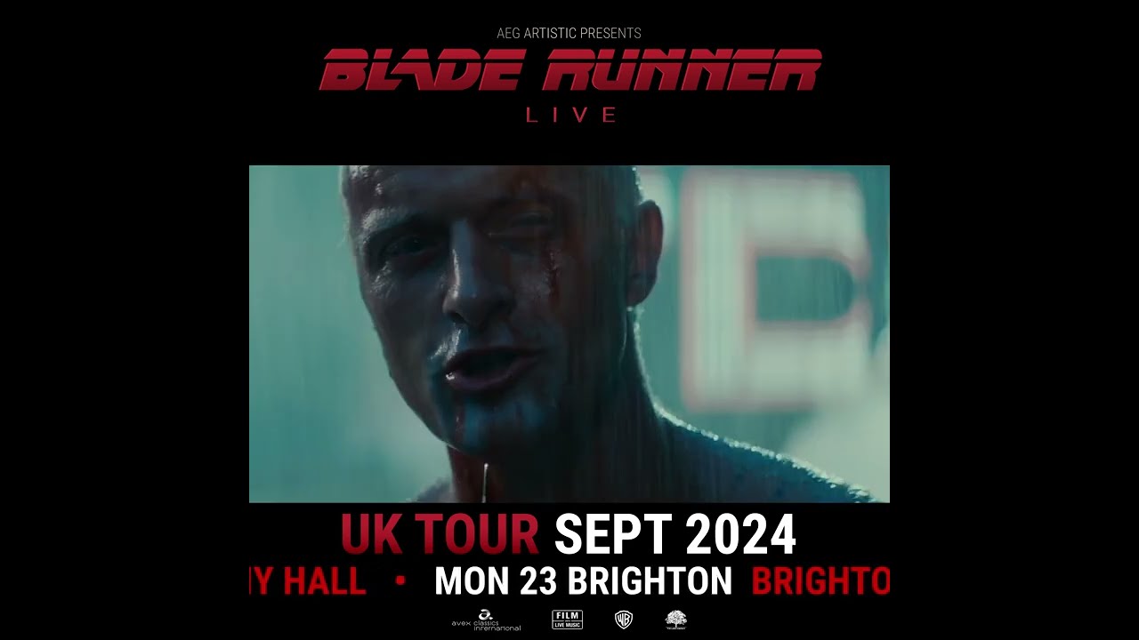 Blade Runner Live| Bournemouth International Centre | Tue 24 Sep 2024