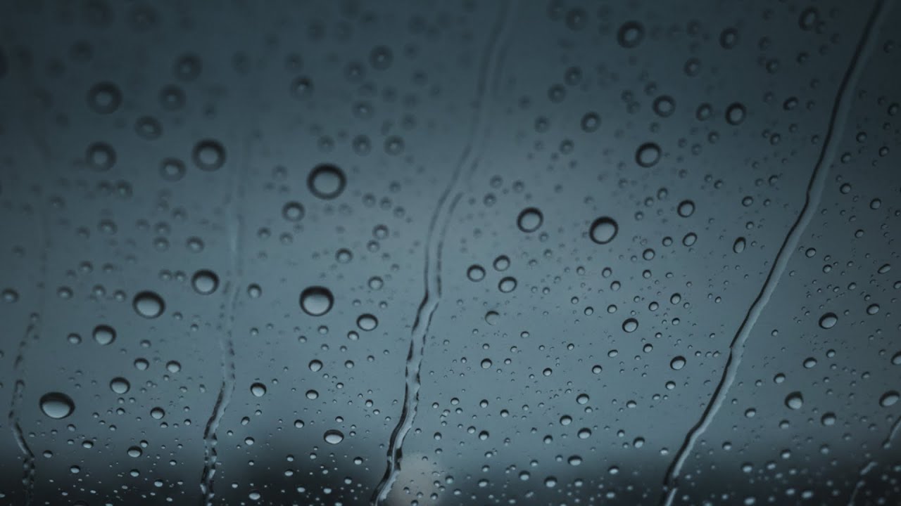 Even Rain on Window Glass at Night — 10 Hours Sleep Sounds
