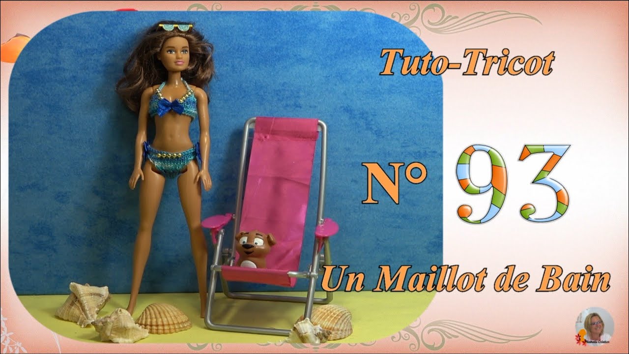 🥢 Tuto Tricot Barbie N°93 | 👙 Un Maillot de Bain