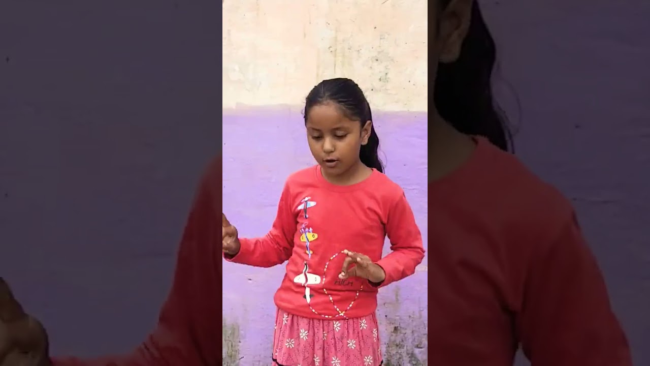 Tera lehenga cute viral song dance 