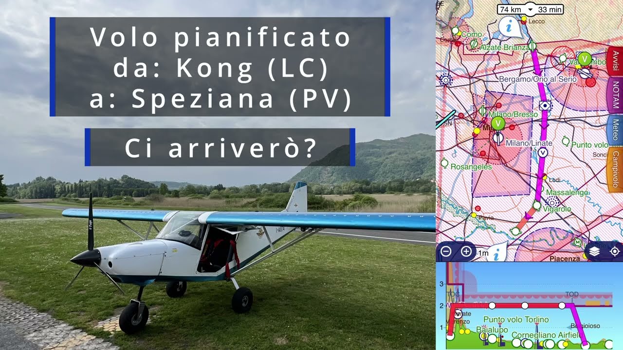 In volo verso Pavia... ci arriverò?