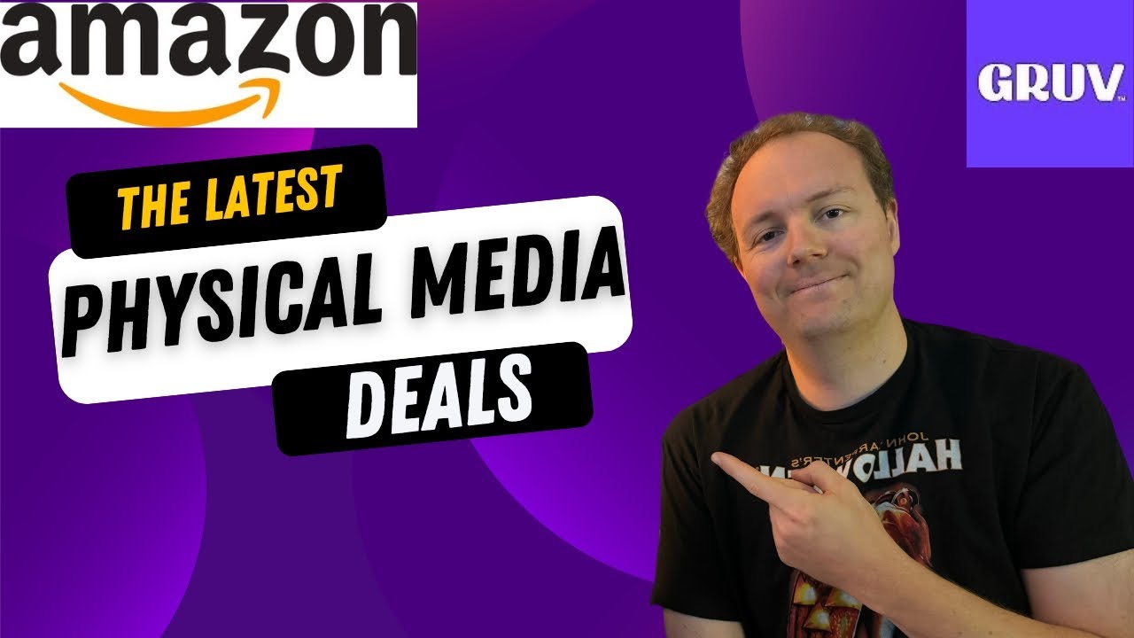 Big Sales On Physical Media This Week At Amazon and Gruv!