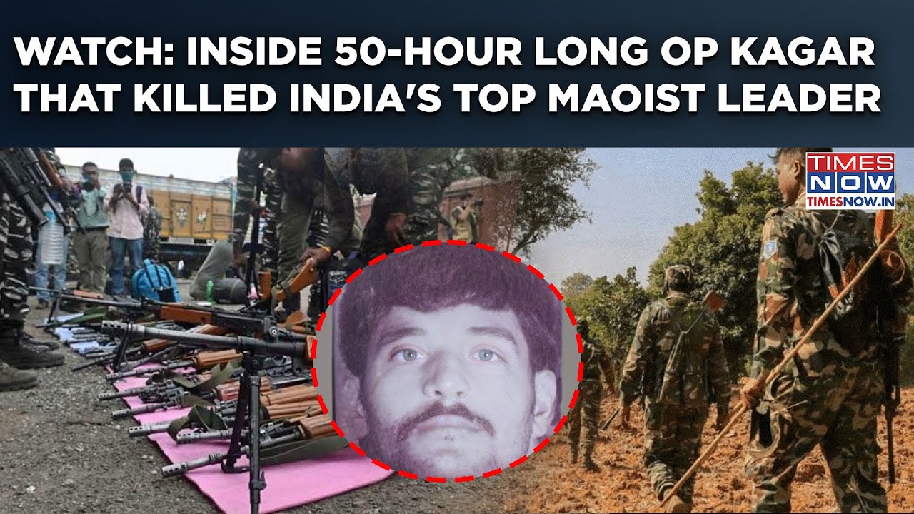 Inside 50-Hour Long Op Kagar That Killed India's Top Maoist Leader Basavaraju In Chhattisgarh| Watch