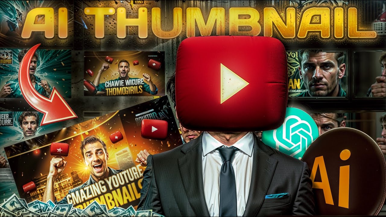 How I actually Make Thumbnail Using AI