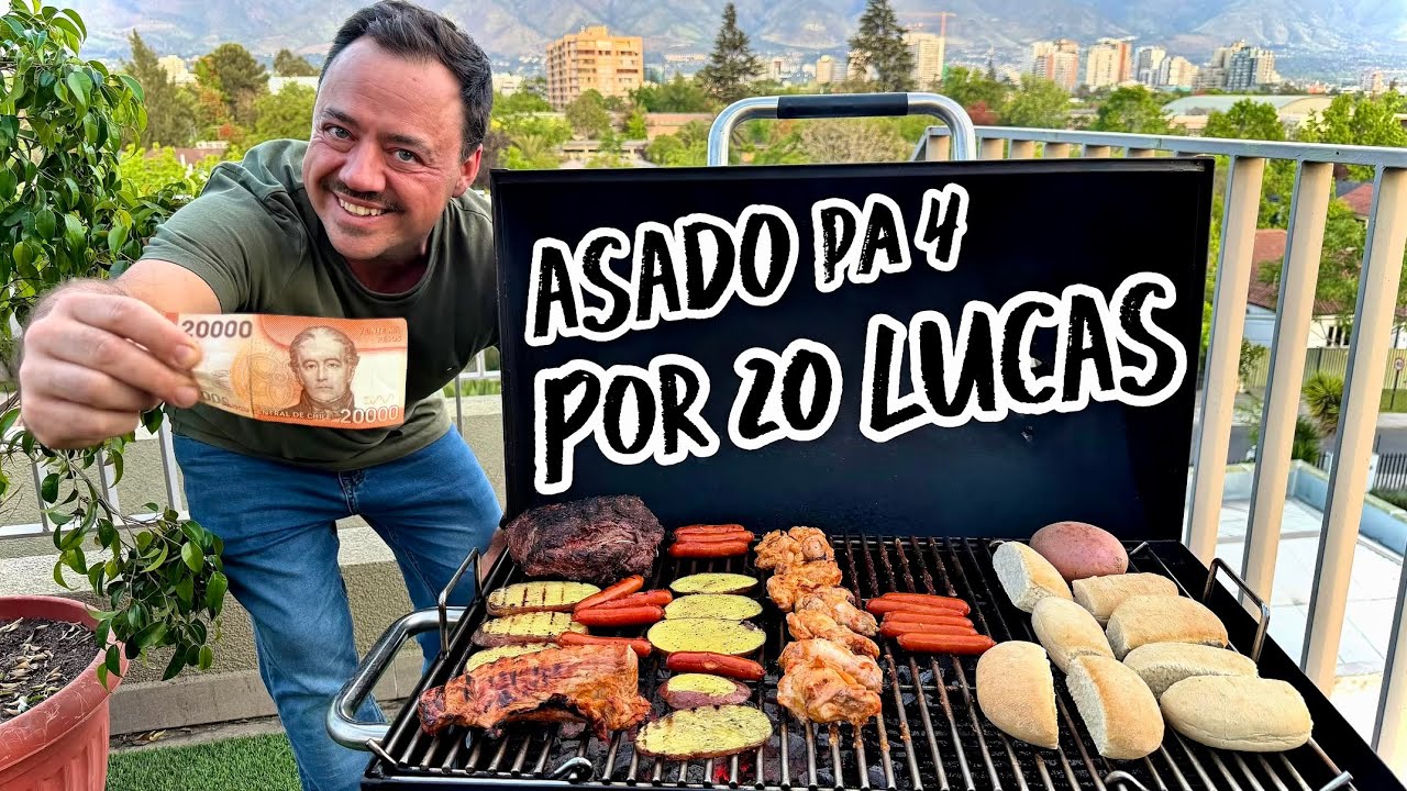 Asado por 20 LUCAS ¡pa 4 Personas! 2025
