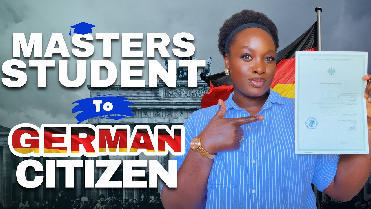 My German Citizenship Process | From International Student to Citizen 🇩🇪#germany #citizenship 