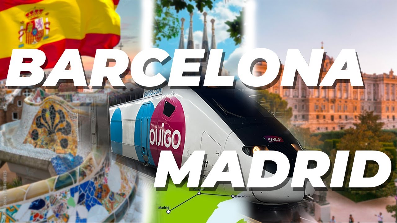 Rychlovlakem napříč Španělskem: Barcelona → Madrid | Cestovní vlog