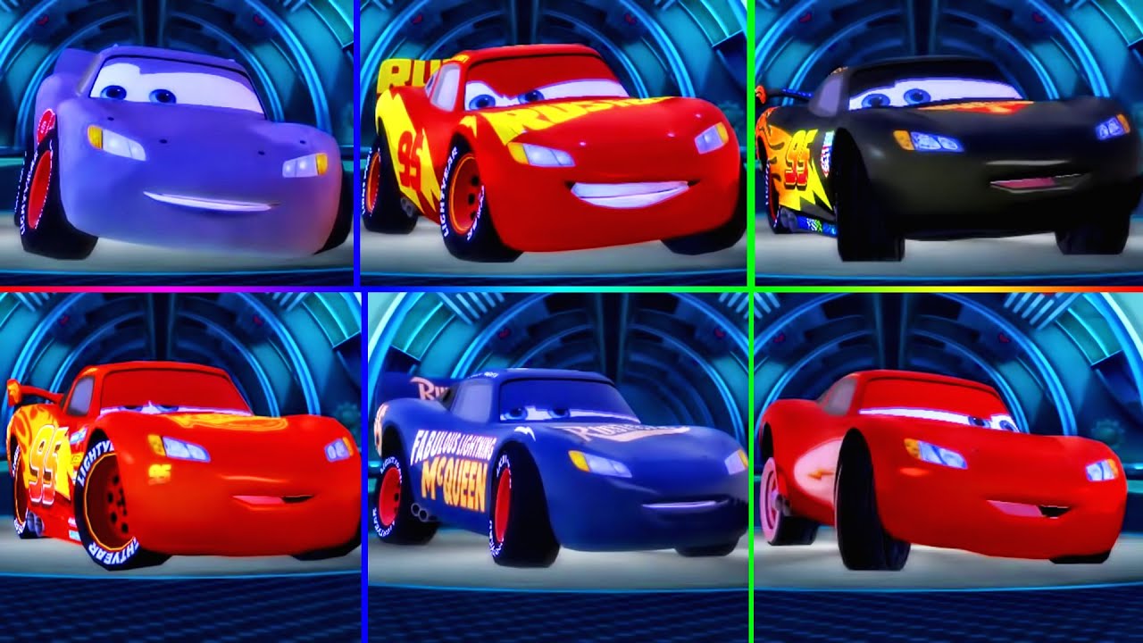 All Lightning McQueen skin - Cars 2: The Video Game: Driven To Win