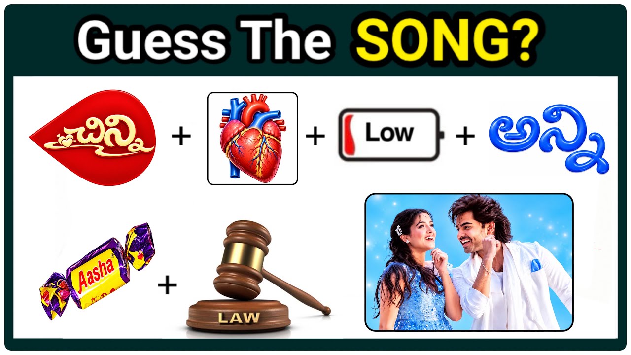 సాంగ్ కనుక్కోండి? Guess the Song | #movie #song #podupukathalu #riddles #braingames #iq #quiz #viral