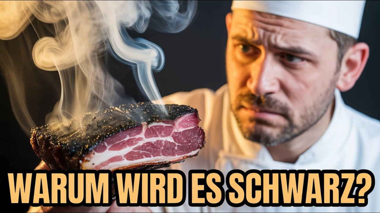 Warum wird geräuchertes Fleisch SCHWARZ? ❌ Die Wahrheit über Rauch & Geschmack! 🍖