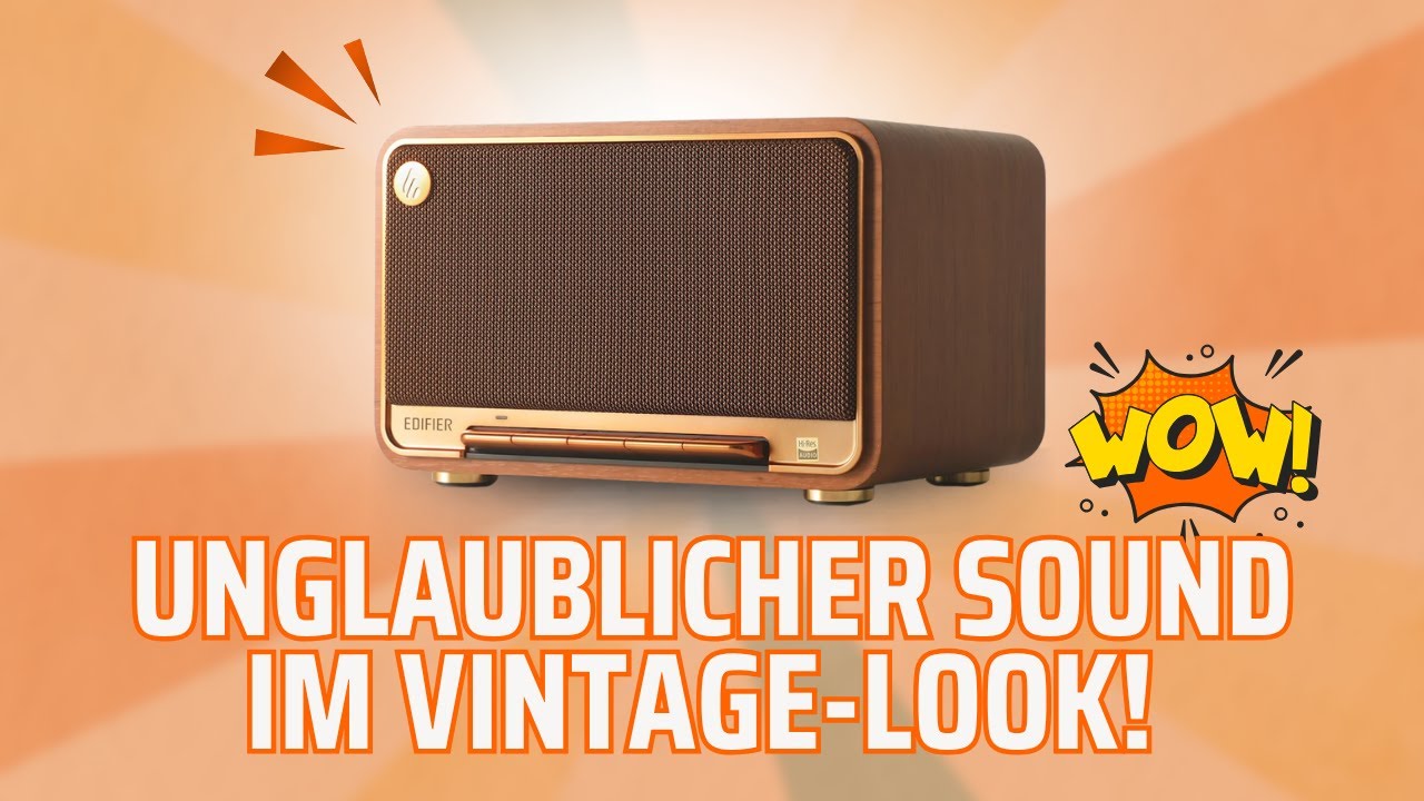 Edifier D32 Test: Retro-Design, WLAN & satter Sound – Kompakter HiFi-Lautsprecher