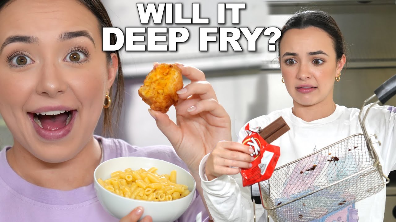 Will it Deep Fry? Taste Test - Merrell Twins