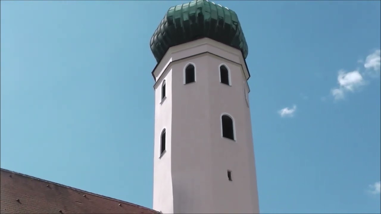 Straubing - Jesuitenkirche Mariä Himmelfahrt: Vollgeläut