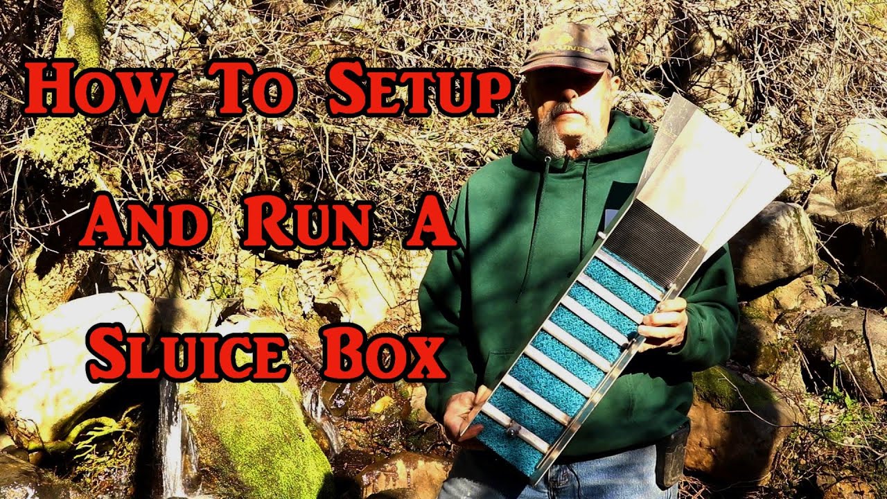 Complete guide to setting up and running a sluice box for the best gold recovery.