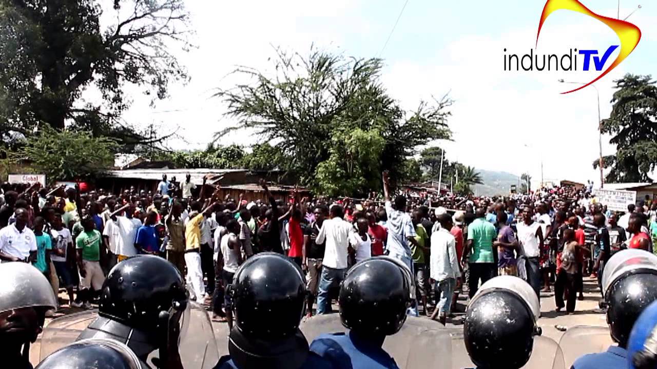 Musaga:les manifestations empechent le fonctionement des Ecoles