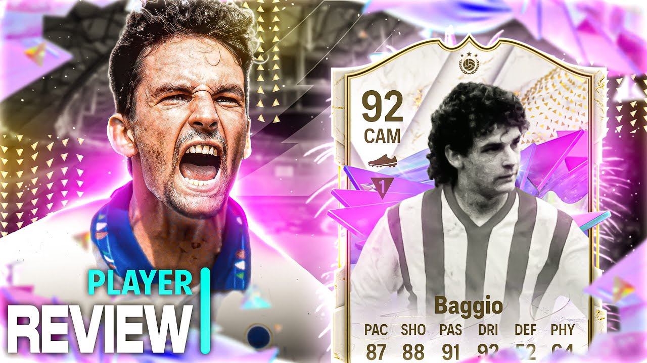 Baggio 92 Future Star Icon SBC Review EA FC 24 Ultimate Team