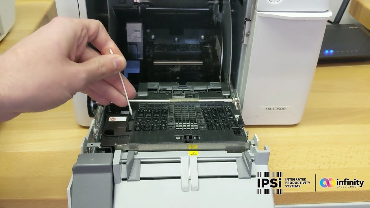 IPSi Print Lab - Epson ColorWorks C3500: How To Clean Your Printer