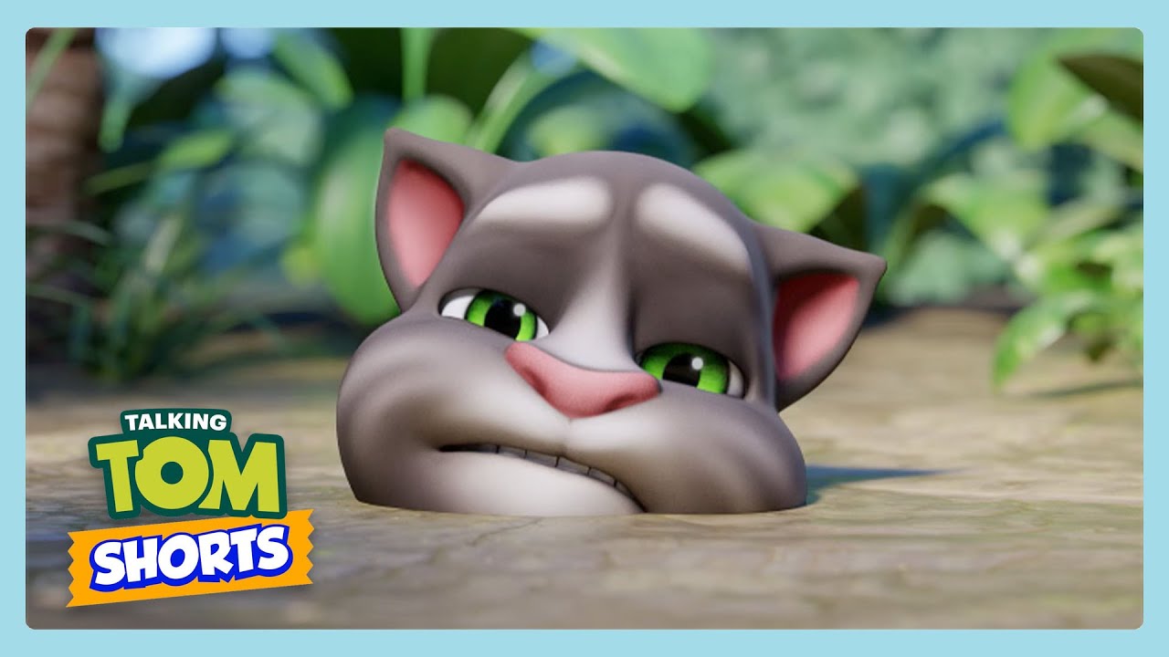 Tom Trapped in Quicksand | Talking Tom | Wildbrain Superheroes