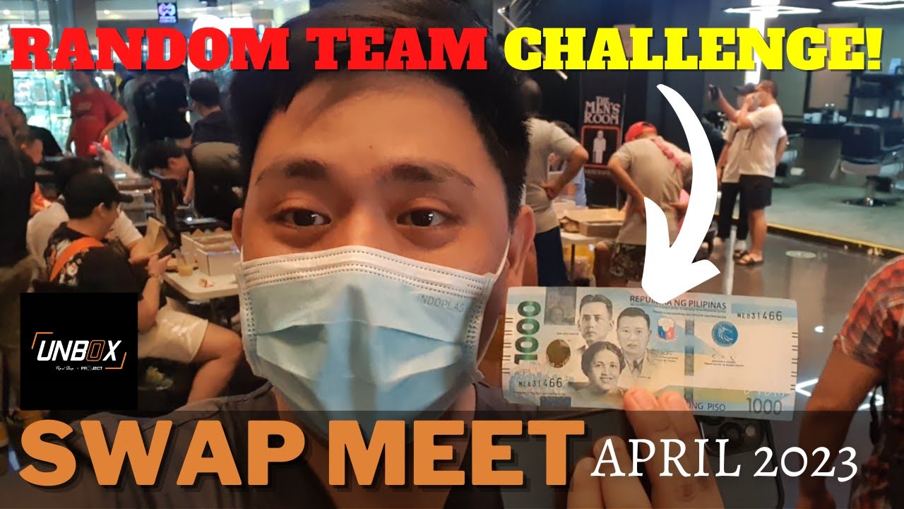 Unbox Swap Meet April 2023 | UNBOX Greenhills NBA Basketball Sports Cards Fair | Tito Jeffry