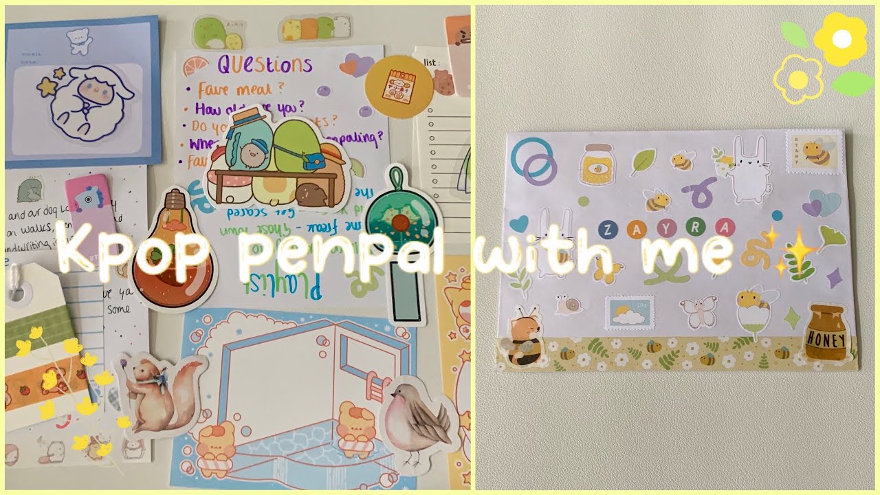 Penpal with me | spring theme ✨