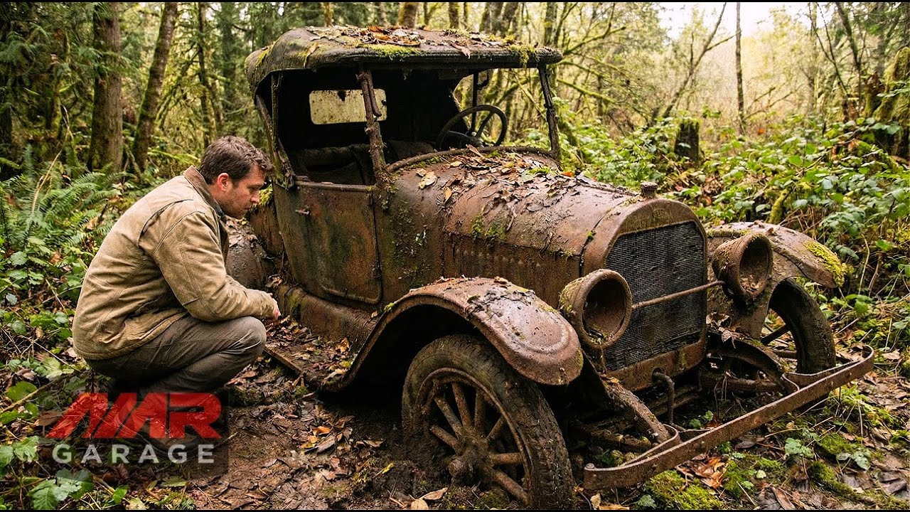 Satisfying ASMR Classic Car Rebuild | Liberty Brush Runabout 1912 Full Rebuild From Junkyard to Glor