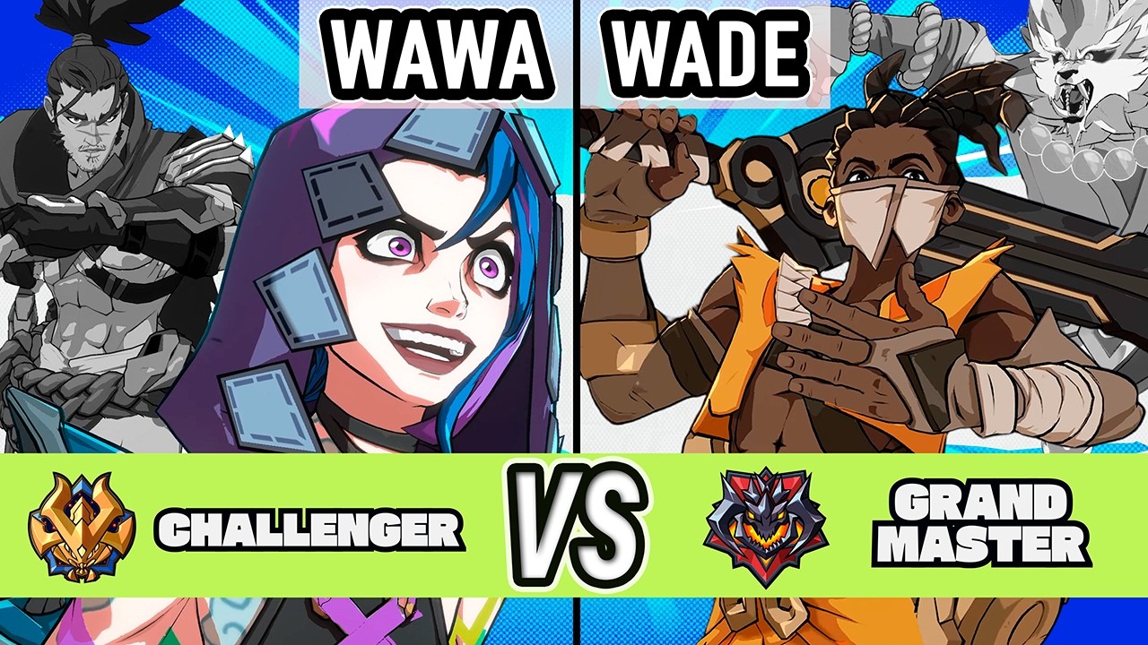 2XKO ▰ Wawa (Jinx / Yasuo) vs WADE (Warwick / Ekko) ▰ High Level Gameplay