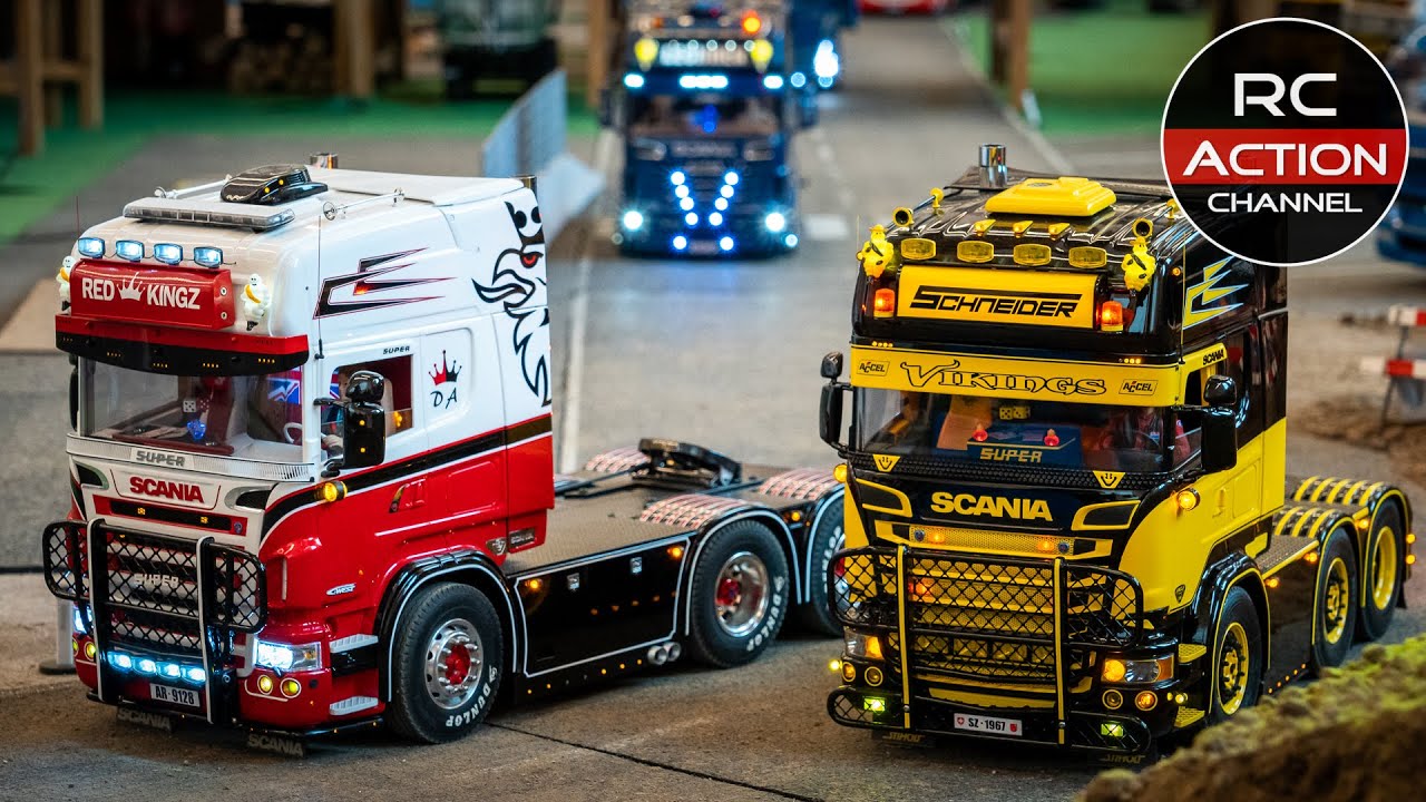 AMAZING RC Trucks & RC Construction Machines - RC Truck Model Show @ Fahrtraum Mattsee by TMV