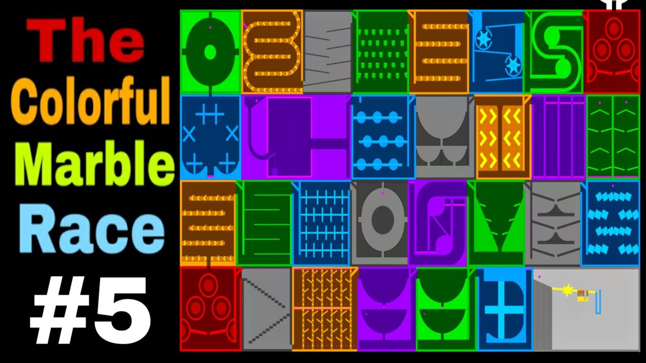 The Colorful Marble Race #5 (Final)