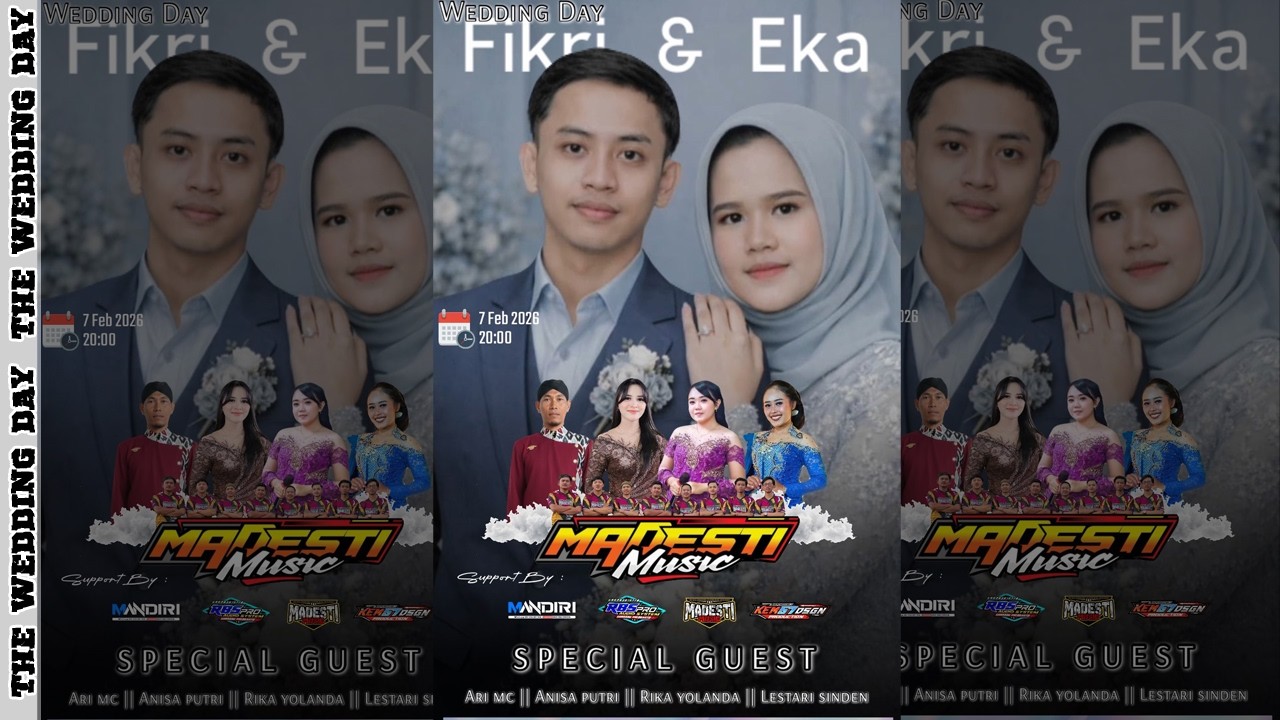 LIVE MADESTI MUSIC || WEDDING EKA & FIKRI || RBS PRO AUDIO  || MVS MULTIMEDIA