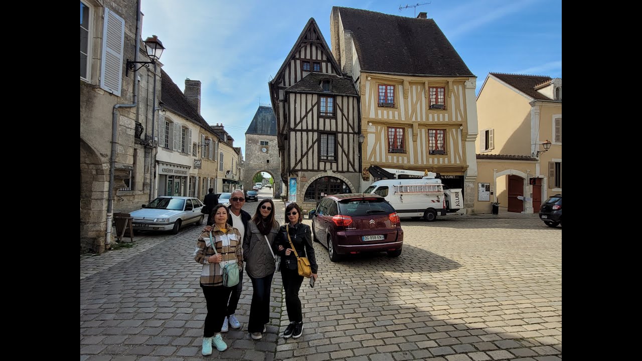 France.Бургундия,Шампань.Semur,Chablis(Шабли),Vezelay(Везле),Auxerre(Осер)- весна 2022 г. - 3 серия