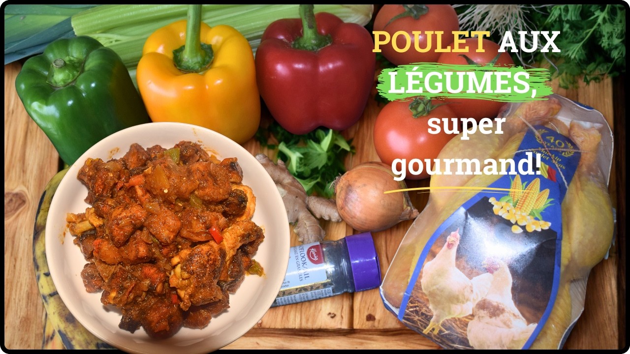 Une de mes recettes de poulet la plus appréciée par les enfants! Le Poulet DG
