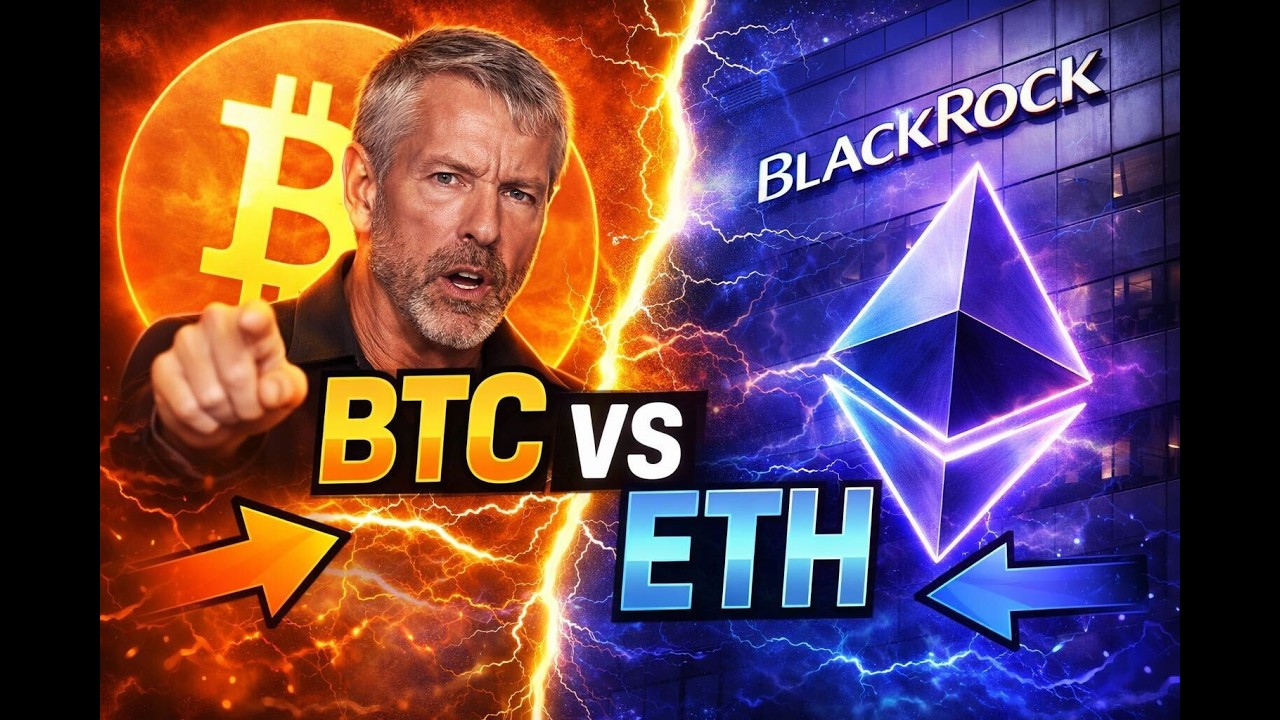Saylor’s STRC Machine vs BlackRock’s Ethereum Machine