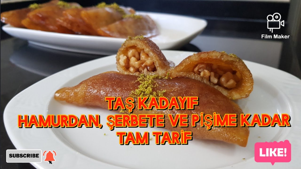 hamurdan, Şerbete pişime, taş kadayıf tarifi, püf noktaları, ramazan tatlısı, Turkish Pancake recipe